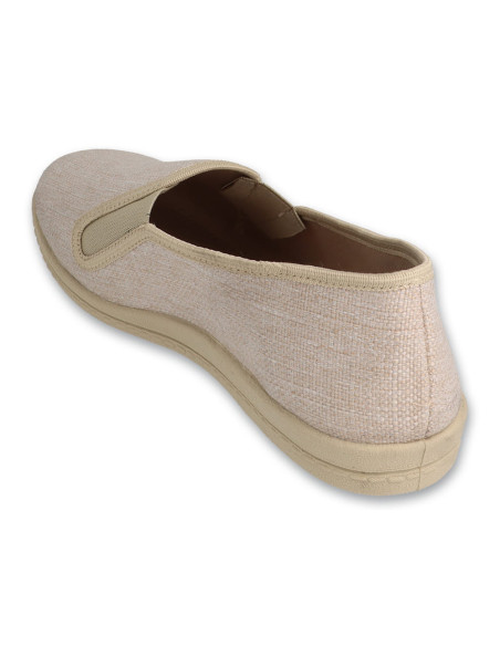 Obuwie męskie wsuwane lekkie buty Befado 001M075 beżowe