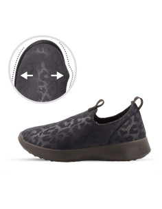 Półbuty damskie slip-on wsuwane elastyczne Befado 646D002 granatowe 2