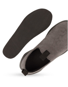 PÓŁBUTY DAMSKIE slip-on WSUWANE elastyczne Befado 646D001 popielate 38 2