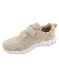 Buty sportowe lekkie damskie adidasy na rzep Befado 517D031 beżowe 2