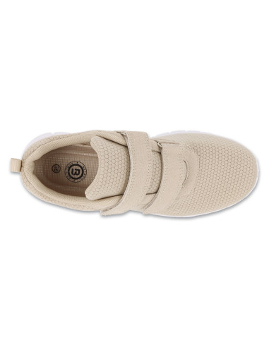 Buty sportowe lekkie damskie adidasy na rzep Befado 517D031 beżowe