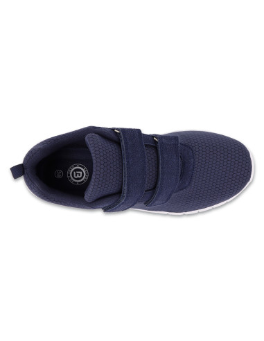 Buty sportowe lekkie damskie adidasy na rzep Befado 517D030 granatowe