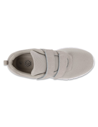 Buty sportowe lekkie adidasy damskie na rzep Befado 517D027 popielate